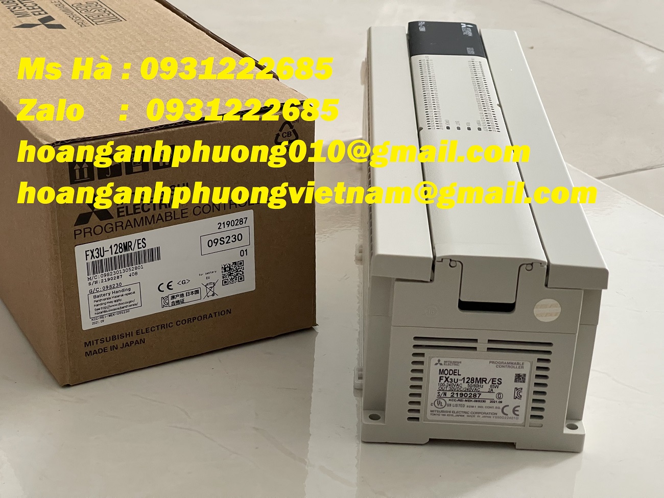Mitsubishi FX3U-128MR/ES - Bán bộ lập trình - điều khiển chính xác